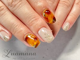 【期間限定】べっ甲ネイルsimple