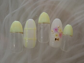 フェリーチェ(nail salon&school felice)/ゴールドコース¥8140