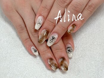 エリナネイルサロン池袋(Alina Nail Salon)/もやもやネイル