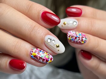 【人気定期】ツイードネイル