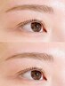 【眉毛とまつ毛を一度に☆】まつげパーマ＋眉毛WAX