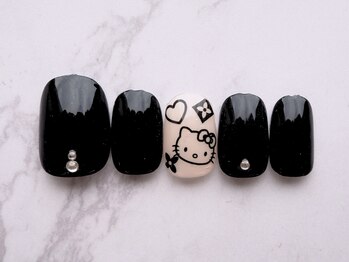 ポミーネイル 渋谷店(Pomy nail)の写真/《何回でも付け替えオフ無料》朝5:00まで営業◎予約殺到中！トレンドを取り入れた定額デザインが可愛い♪