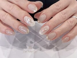 ガラスフレンチミラーアート