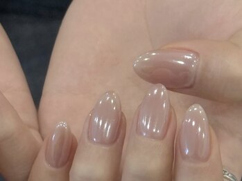 ルネネイル(Lune nail)/ミラーネイル