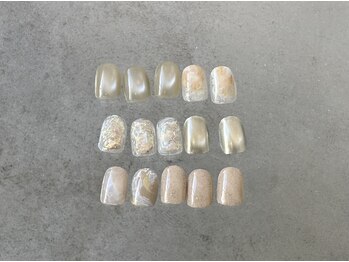 ネイルケアスタジオ シア(Sia)/ニュアンス/シンプル/マグネット