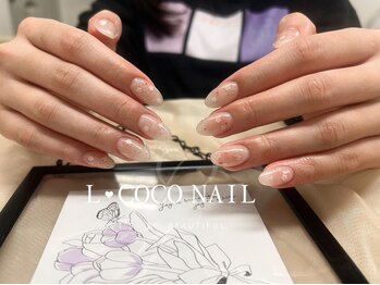 エルココネイル(L COCO Nail)の写真/最新トレンドを取り入れたネイルデザインで、あなたの魅力を引き立てます♪人気の定額コースがおススメ♪