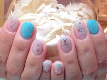 ネイルズ ララ(nails Lala)/シースルーレイヤード。
