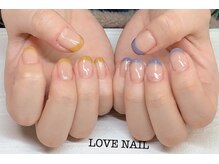 ラブネイル(LOVE NAIL)/フレンチネイル