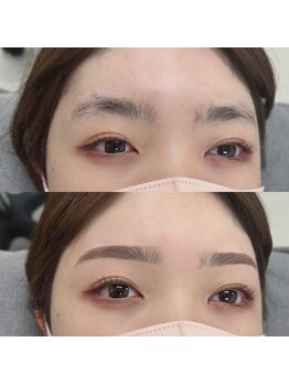 アイブロウサロン ミラ 吉祥寺(Eyebrowsalon Mira)/平行アーチ眉/担当yuka