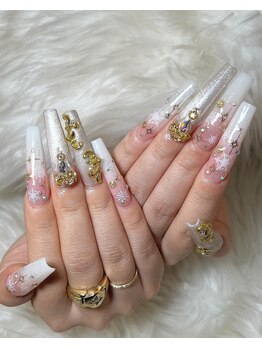 クリスマスネイル