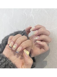推しメンバーカラーネイル☆