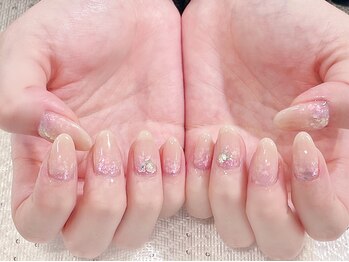 ラルネイル 大宮(Lull. nail)/#オーロラグラデーションネイル