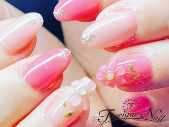 フェリーク ネイル(Feerique Nail)/ぷっくりフラワー♪