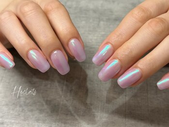 エクラス 銀座(Heclats)/オーロラネイル/ミラーネイル