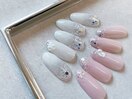 【キラキラ大人上品ネイル】