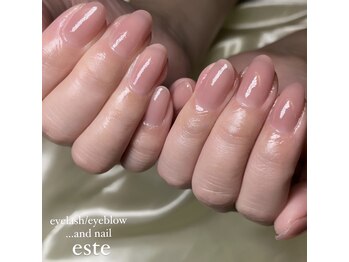 ラミュウ 国立(LA.MIU)/シンプルワンカラー ネイル 国立