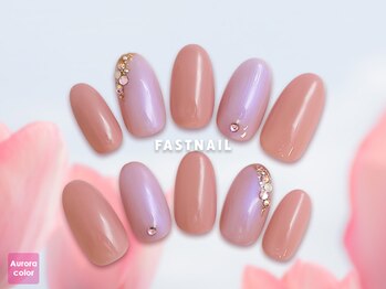 ファストネイル 広島パルコ店(FAST NAIL)/ピンク/ニュアンス【11855】