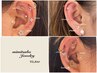 【8月キャンペーン】耳つぼjewelry♪　eye,nailセットメニュー¥3300→¥2500