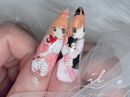 推しキャラネイル