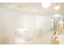 セリーナ 大橋店(CERINA)の雰囲気（横は見えないカーテンで仕切っております。ふわふわベッド☆）