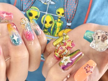 エルネイル 渋谷店(Ellenail)/長さ出しスペシャルアート