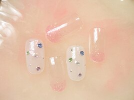 定額A ¥5500 カラフルネイル