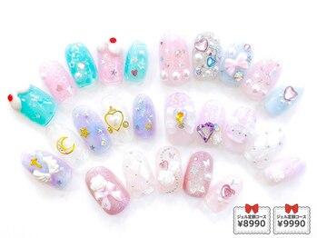 ネイルコレクション ピンク(Nail Collection Pink)/ジェル定額¥8990.9990★夢かわ