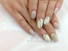 ネイルサロン ビューティーマジック 川口店/ 大理石風ネイル