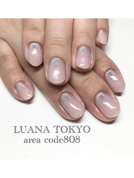 ルアナトウキョウ エリアコード 808(LUANA TOKYO area code 808)/キラキラユニコーングラデ
