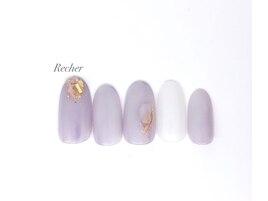 ミラーと天然石のデザイン