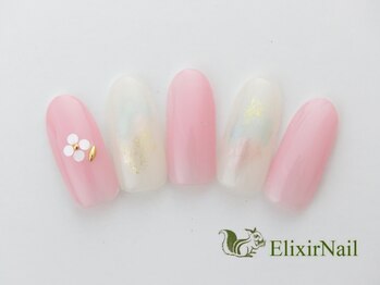 エリクサーネイル 五反田(Elixir Nail)/定額a シンプル/クーポン使用