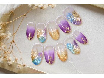 ファストネイル 仙川店(FAST NAIL)/花火ネイル 8,580円 【11940】