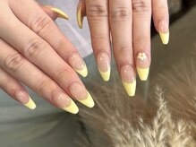 リアンスネイルヴィヴィッド 倉敷店(LianS nail ViViD)/バーチャルフレンチ＋パーツ