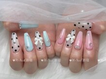 エムプラスネイル 新宿(M+Nail)/長さ出し★持ち込み