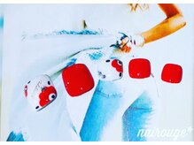 ネイル―ジュ 札幌大通店(nairouge*)/マリメッコフットネイル♪