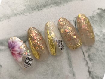 ビューティーサロン ハル(beauty salon haru)/【ニュアンスフラワー】