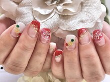ディーネイル 京橋(D-nail)/立和名/クリスマスネイル