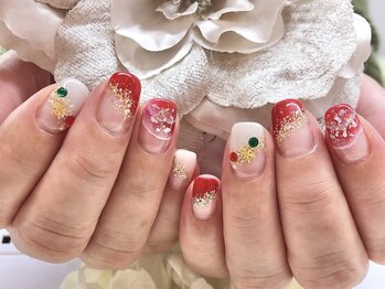 ディーネイル 京橋(D-nail)/立和名/クリスマスネイル