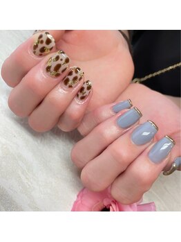 アンシンメトリーネイル