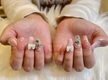 ルビーネイル 太閤通駅店(RUBY NAIL)/フリーデザイン　スカルプ