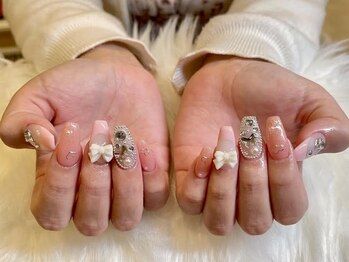 ルビーネイル 太閤通駅店(RUBY NAIL)/フリーデザイン スカルプ