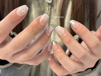 ネイルコテージ 新宿南口店(Nail cottage)/シンプルアート