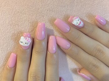 バベル 京橋店(Babel)/キャラクターネイル ¥5000+追加