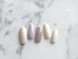 パステルニュアンスネイル
