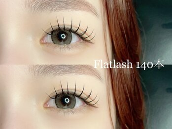 カミエユニ(Kamie-uni-)/フラットラッシュ140本/束感