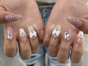 グロウ ネイル(GLOW×NAIL)/Art by RIHO