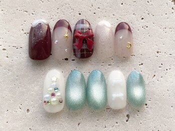 トキメキ 高円寺(tokimeki)の写真/あなたの理想のデザイン・カラーをそのまま再現☆"かわいい"を詰め込んだクリスマス/冬ネイルが楽しめます!