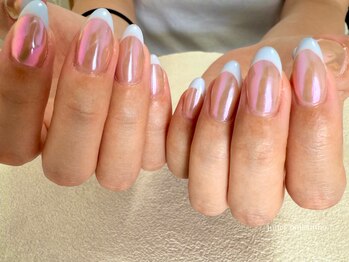 ジュエ ネイルスタジオ(jouer nailstudio.)/オーロラフレンチ