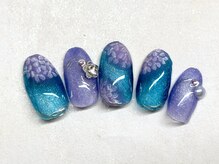 ルアナ(LUANA)/紫陽花ネイル