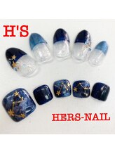 ベベ 伊丹店(BeBe)/夜空ネイル